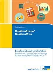 Cover von Das clevere Bank-Formelheftchen