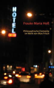 Cover von Philosophische Elemente im Werk von Max Frisch