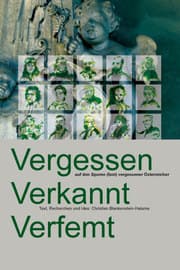 Cover von Vergessen, Verkannt, Verfemt