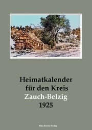 Cover von Heimatkalender für den Kreis Zauch-Belzig 1925