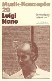 Cover von Luigi Nono