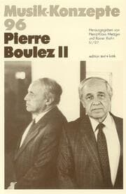 Cover von Pierre Boulez II