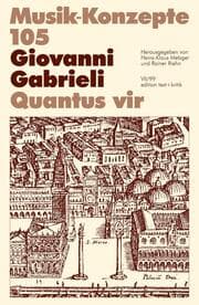 Cover von Giovanni Gabrieli