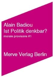 Cover von Ist Politik denkbar?