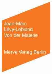 Cover von Von der Materie