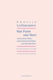 Cover von Von Form von Vorn