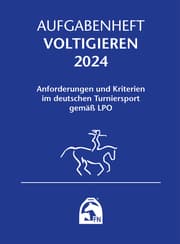Cover von Aufgabenheft - Voltigieren 2024