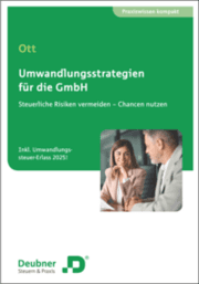 Cover von Umwandlungsstrategien für die GmbH