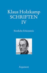 Cover von Sinnliche Erkenntnis. Historischer Ursprung und gesellschaftliche Funktion der Wahrnehmung