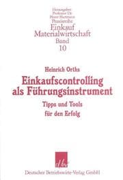 Cover von Einkaufscontrolling als Führungsinstrument.