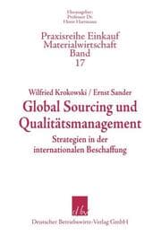 Cover von Global Sourcing und Qualitätsmanagment.