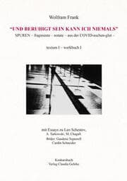 Cover von 'Und beruhigt sein kann ich niemals'