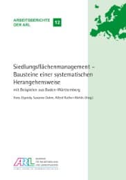 Cover von Siedlungsflächenmanagement - Bausteine einer systematischen Herangehensweise