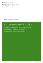 Cover von Stadtentwicklungsfonds