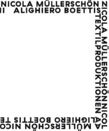 Cover von Alighiero Boettis Textilproduktionen