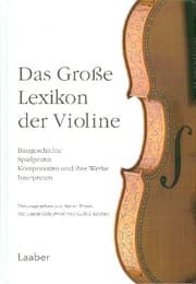 Cover von Das große Lexikon der Violine