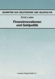 Cover von Finanzinnovationen und Geldpolitik
