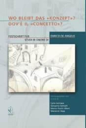 Cover von Wo bleibt das 'Konzept'?/Dov'e il 'concetto'?