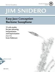Cover von Easy Jazz Conception for Baritone Saxophone