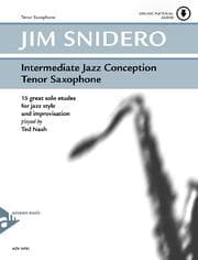 Cover von Intermediate Jazz Conception Tenor Saxophone