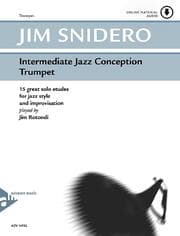 Cover von Intermediate Jazz Conception Trumpet