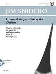 Cover von Intermediate Jazz Conception Clarinet