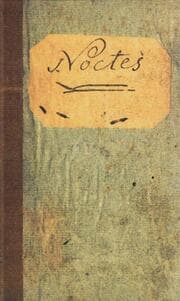 Cover von Noctes