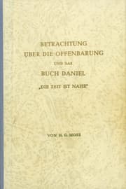 Cover von Betrachtung über die Offenbarung