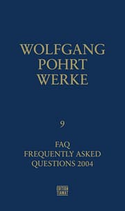 Cover von Werke Band 9