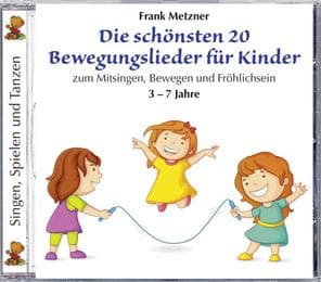 Cover von Die schönsten 20 Bewegungslieder für Kinder