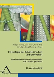 Cover von Psychologie der Arbeitssicherheit und Gesundheit