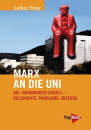 Cover von Marx an die Uni