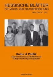 Cover von Kultur & Politik
