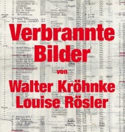 Cover von Verbrannte Bilder von Walter Kröhnke und Louise Rösler