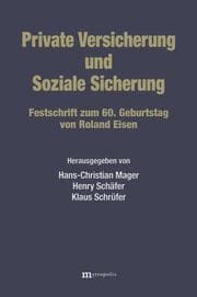 Cover von Private Versicherung und Soziale Sicherung