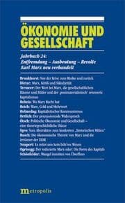 Cover von Ökonomie und Gesellschaft 24
