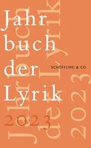 Cover von Jahrbuch der Lyrik 2023