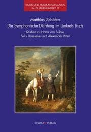 Cover von Die Symphonische Dichtung im Umkreis Liszts