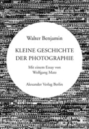 Cover von Kleine Geschichte der Photographie