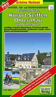 Cover von Wander- Ski- und Radwanderkarte Osterzgebirge, Kurort Seiffen, Olbernhau und Umgebung