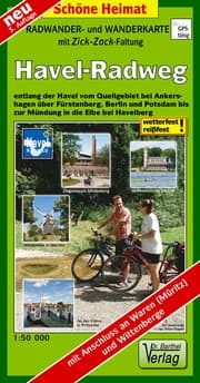 Cover von Radwander- und Wanderkarte Havel-Radweg