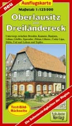 Cover von Ausflugskarte Oberlausitz, Dreiländereck, Sächsische Schweiz