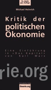 Cover von Kritik der politischen Ökonomie