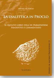 Cover von La dialettica in Proclo