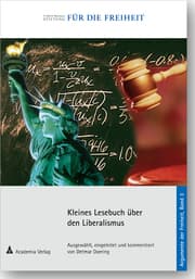 Cover von Kleines Lesebuch über den Liberalismus.