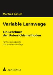 Cover von Variable Lernwege