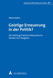 Cover von Geistige Erneuerung in der Politik?