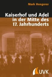 Cover von Kaiserhof und Adel in der Mitte des 17.Jahrhunderts