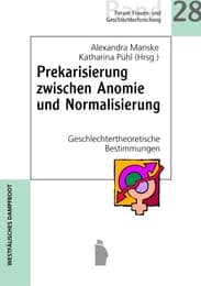 Cover von Prekarisierung zwischen Anomie und Normalisierung