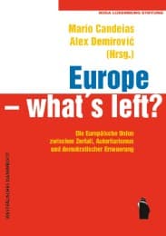 Cover von Europe - what's left?